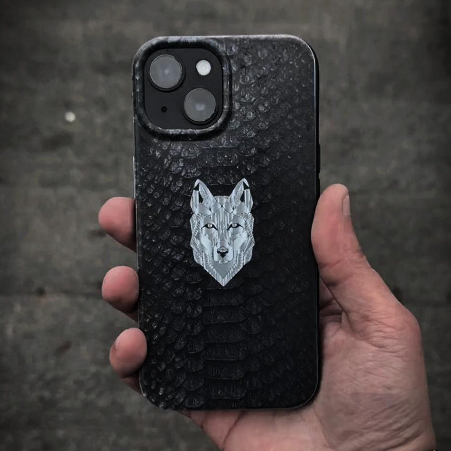 Alfa siyah İphone kılıf