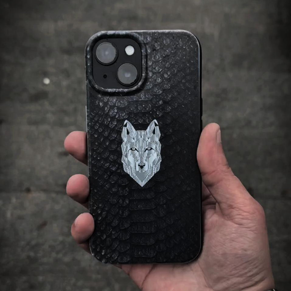 Alfa siyah İphone kılıf
